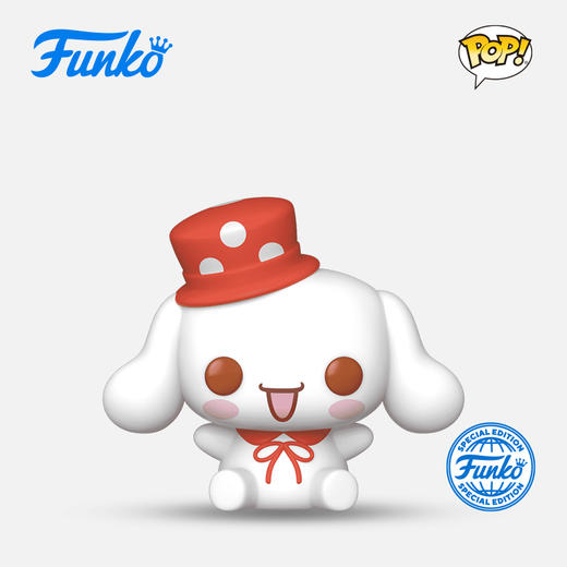 Funko POP Sanrio Cinnamoroll三丽鸥戴帽子的玉桂狗手办摆件 73599 商品图0