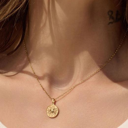 北京仓｜AWE-Medusa-蛇发美杜莎 金色 吊坠项链［美国设计师］ 商品图0