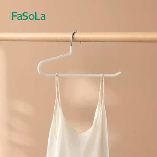 FaSoLa鹅型裤架家用衣架无痕防滑Z字形裤夹衣柜内置裤子收纳神器 商品图7