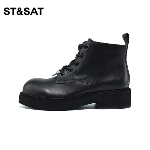 星期六英伦风厚底马丁靴SS34116501 商品图10