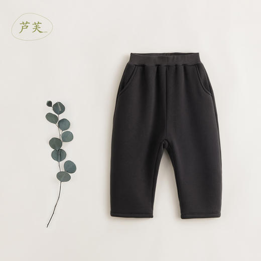 【马克珍妮 芦芙】秋冬装 舒棉绒加厚百搭运动卫裤 231992 商品图1