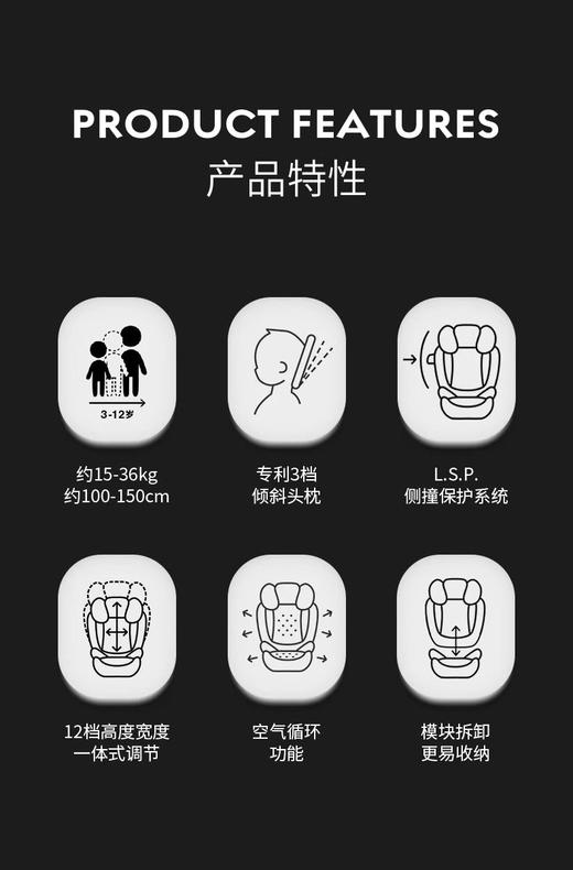 9楼好孩子SOLUTIONTIFIXPLUS 安全座椅  吊牌价：3299元 折后价:3299元 商品图1