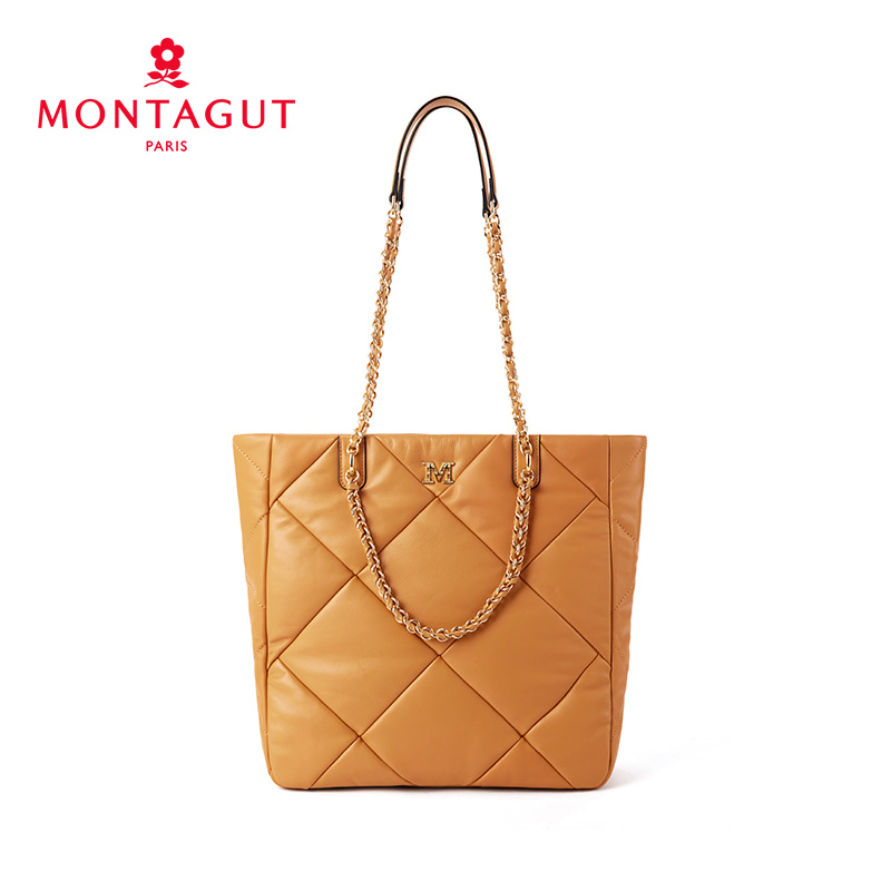 【高级羊皮系列】梦特娇法式精致感通勤托特包