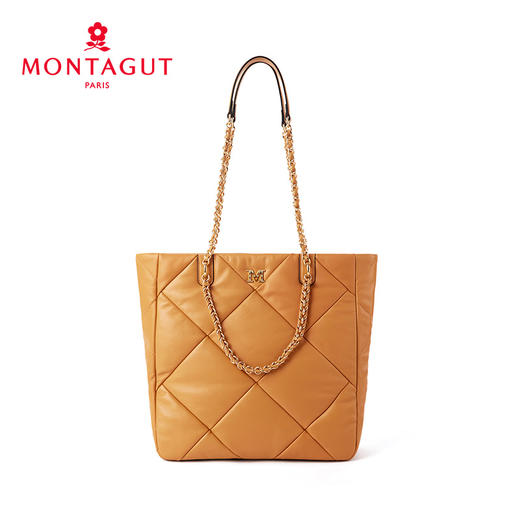 【高级羊皮系列】梦特娇法式精致感通勤托特包 商品图0