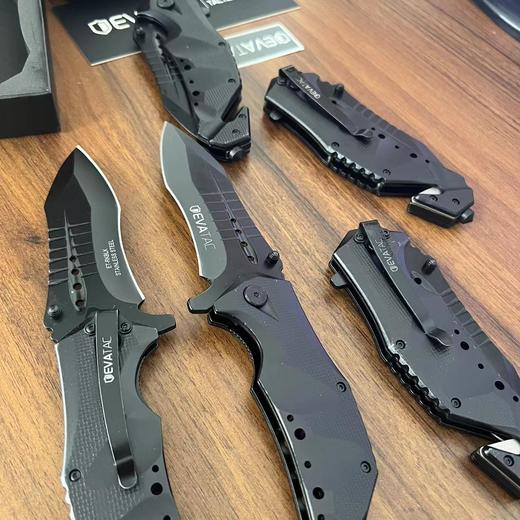 老美原单！瑞士军刀 户外重型钢制折叠刀，防身冷兵器高硬度 商品图6