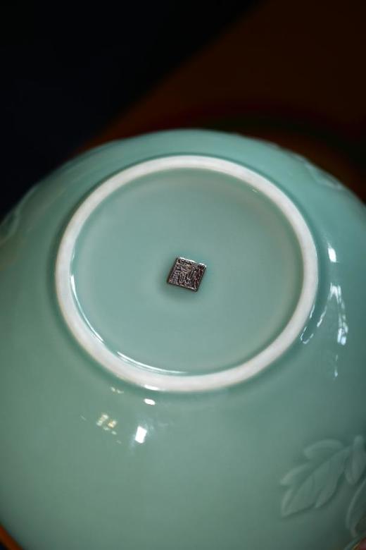 小牡丹石榴瓶  谈志坚制 商品图8