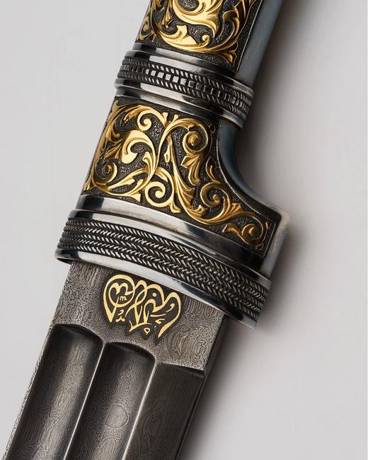 三希堂  现代刀系列  高加索黄金  未开刃 商品图5