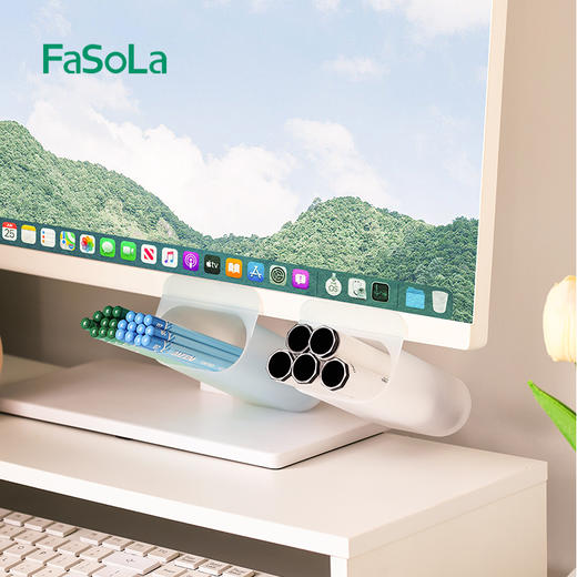 FaSoLa学生女自粘式桌面笔筒 商品图14