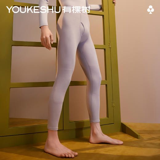 有棵树芃芃绒男士打底保暖裤-B0473 商品图0