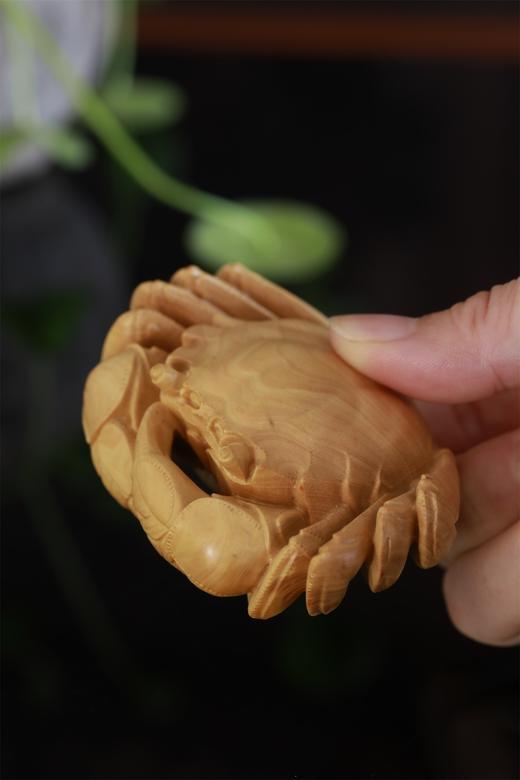 螃蟹°大款&小款°原木黄杨 商品图2