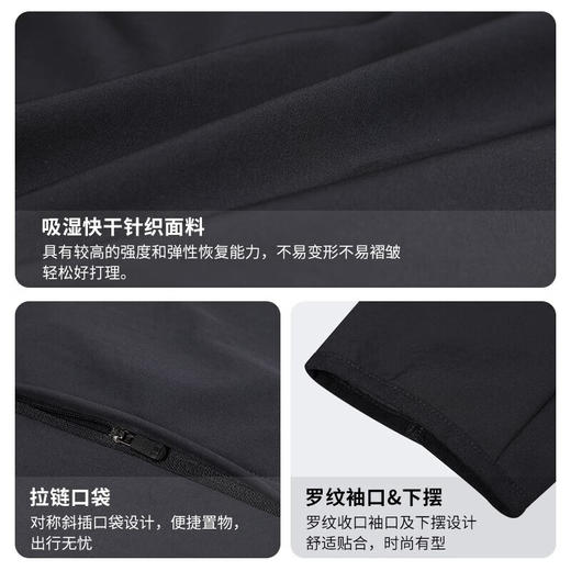 安德玛（Under Armour）秋冬外套男 梭织速干弹力运动服加绒保暖连帽夹克男 22600401 商品图7