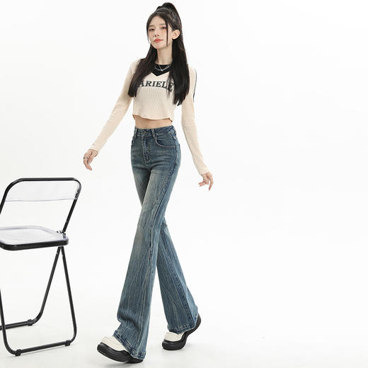 HEY+JEANS 秋季时尚牛仔裤 弹力喇叭裤7168+超时尚阔腿裤9598+特别星空裤459 商品图5