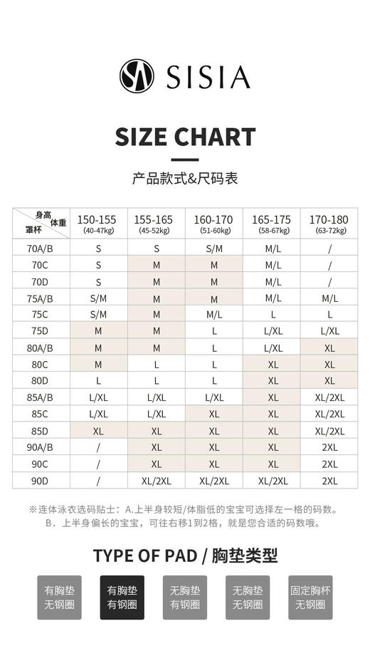 sisia泳衣女2023新款欧美性感聚拢比基尼海边度假游泳分体泳装 商品图4