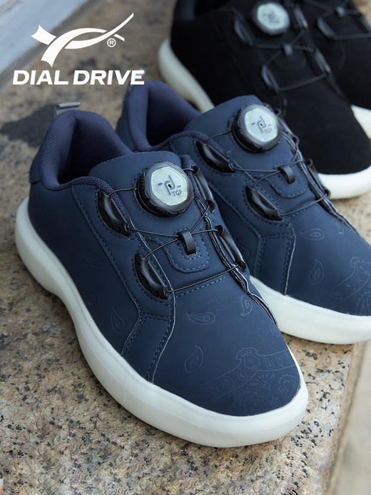 DIAL DRIVE日本童鞋男女儿童新款运动鞋轻便休闲旋钮板鞋街舞低帮 商品图2