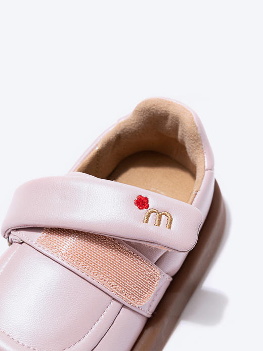mrbaby女童皮鞋软底面包鞋糖果色2023秋季新品简约宝宝单鞋英伦风 商品图3