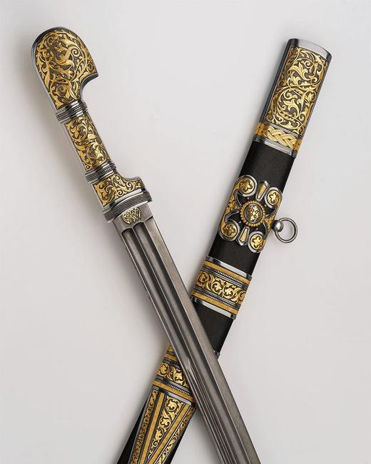 三希堂  现代刀系列  高加索黄金  未开刃 商品图2