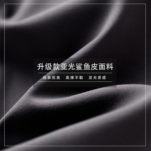 「两色可选！芭比五分裤」鲨鱼裤女五分芭比裤 高腰打底裤提臀瑜伽骑行裤黑色紧身液体短裤下装 商品图3