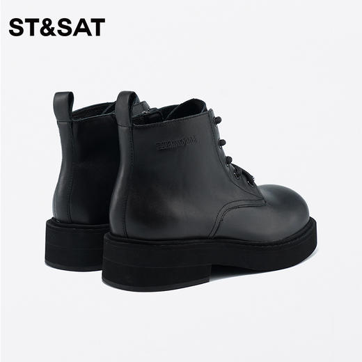 星期六英伦风厚底马丁靴SS34116501 商品图12