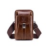 牛船长BULLCAPTAIN 手机小腰包男士多功能头层牛皮横竖款穿腰带包 商品缩略图4