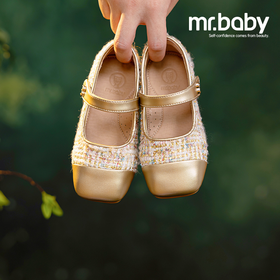 mrbaby女童皮鞋儿童公主鞋秋季新款法式复古芭蕾舞蹈演出单鞋软底