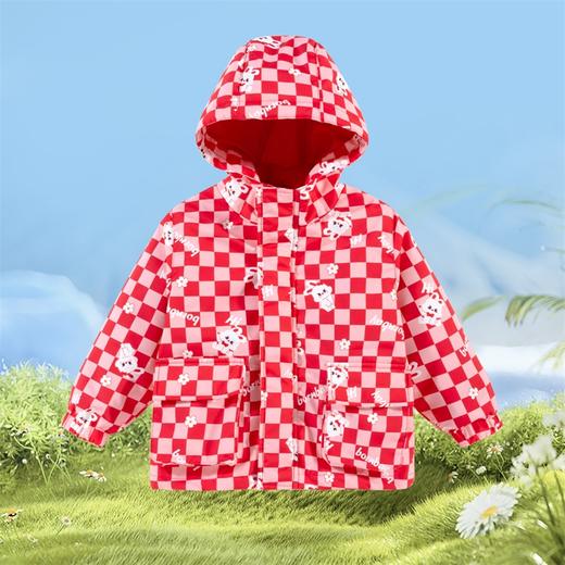 贝贝怡女童冲锋衣羽绒服秋冬装新款儿童加绒加厚三合一可拆卸外套234S3242
 商品图3