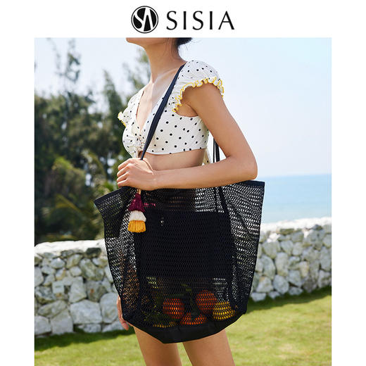 sisia2023新款欧美时尚创意大容量海岛沙滩温泉旅游收纳包沙滩包 商品图1