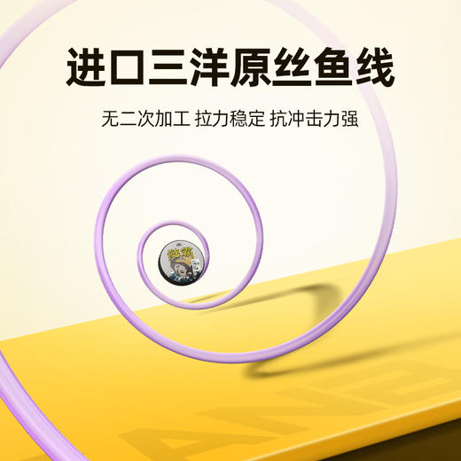 汉鼎鲢霸系列绑好单盒主线祖线钓鱼线组台钓配件大物鲢鳙鱼线线组 商品图4