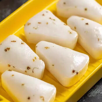 千味央厨白糖桂花糕300g*2袋约22个免切米糕发糕儿童早餐食品半成品早饭 商品图1