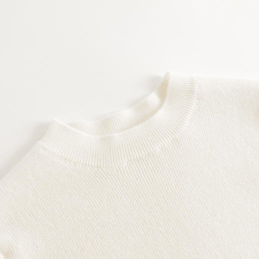 【马克珍妮 芦芙】秋冬装新款 绵羊毛网纱拼接连衣裙231923 商品图2