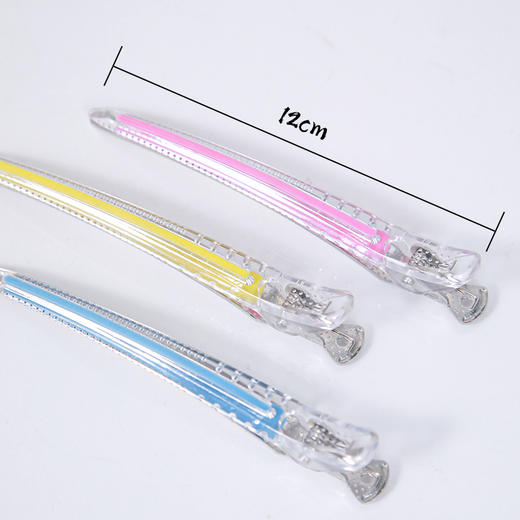 雅正专业美发工具三色彩虹美发夹 商品图3