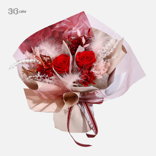 天秤座.如约，一束永生花～ 商品图1