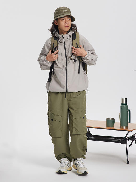 【三防冲锋衣】防山系户外运动衣  防风防水连帽夹克  潮牌工装登山服 商品图2