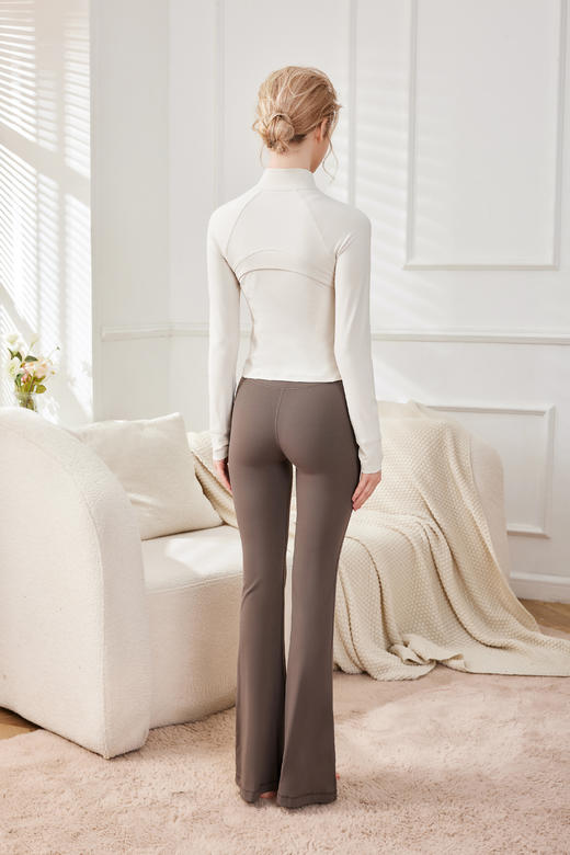 哈瓦塔新款瑜伽外套长袖女运动瑜伽服H320151 商品图7