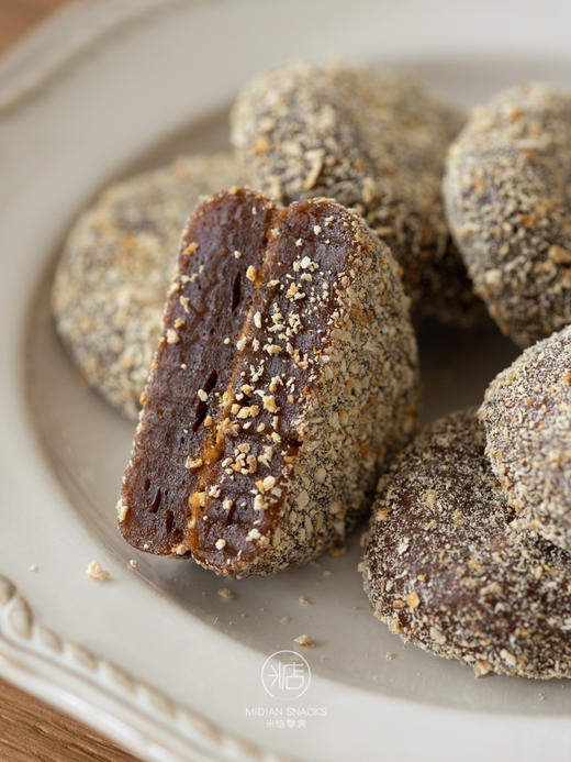 【米惦陈皮酸枣糕】👉9颗南酸枣才能制出1块酸枣饼❗陈皮的香气混合着酸枣的酸，真的爱了！😍😍😍 🔸软糯又不失嚼劲、酸甜解腻、无核 商品图1