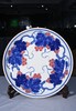 青花釉里红葡萄盘 商品缩略图0