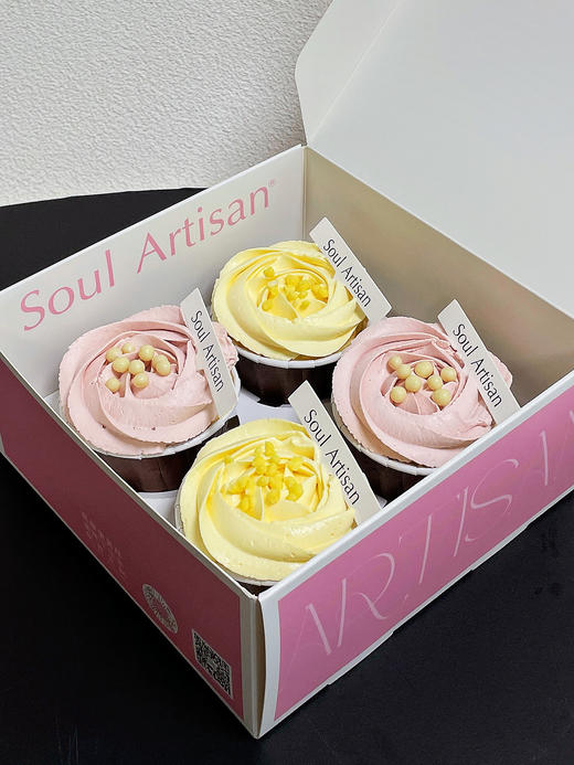 随心选两味Cupcake（4个装）礼盒 商品图0
