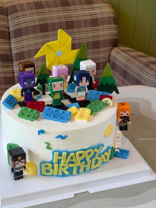 我的世界玩具装饰蛋糕 商品图1