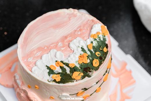 春日浪漫·油画风刮花蛋糕 | 昔果 商品图4