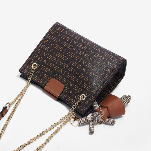 Safiya/索菲娅2023新款大容量托特包时尚单肩包女式斜挎包女包SF9140072Y 商品图4