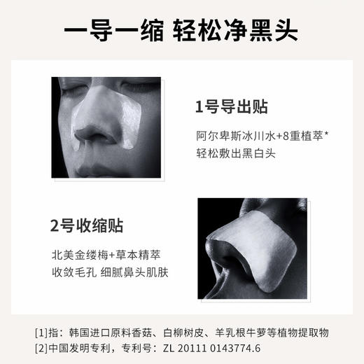 RNW/如薇 双重净润去黑头鼻贴组合 5套（10片） 商品图1