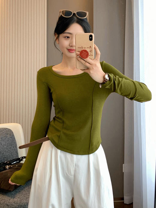 本物二代羊绒蛋白打底衫 商品图2