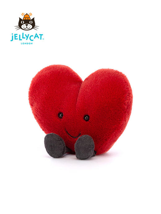 Jellycat 趣味红色爱心 11cm 商品图1