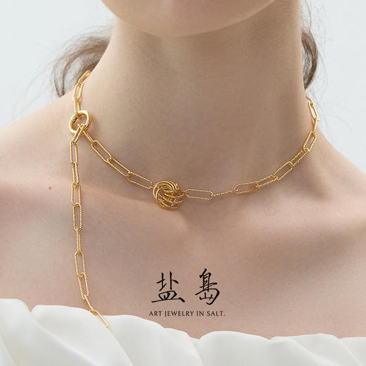 盐岛	琼花系列单花项链 商品图1