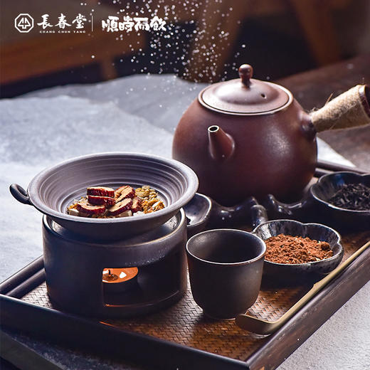 顺时而饮 | 侧把大壶 简约素雅 可用明火/炭火/电陶炉（赭色） 商品图3