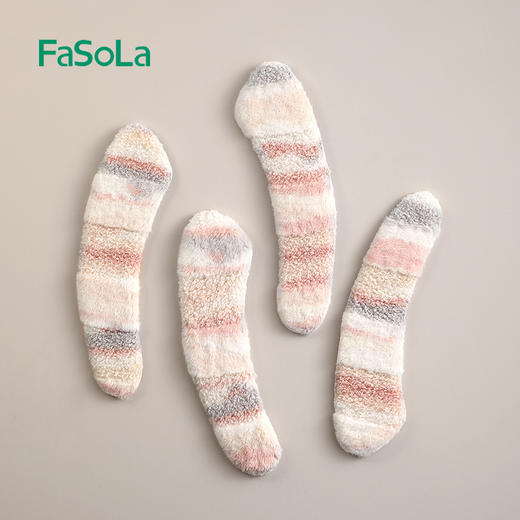 FaSoLa马桶垫坐垫家用加厚毛绒四季通用可水洗马桶圈坐便垫粘贴式 商品图9