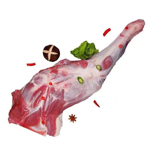 临泉农户散养山羊肉新鲜现杀整只羊腿 商品图2
