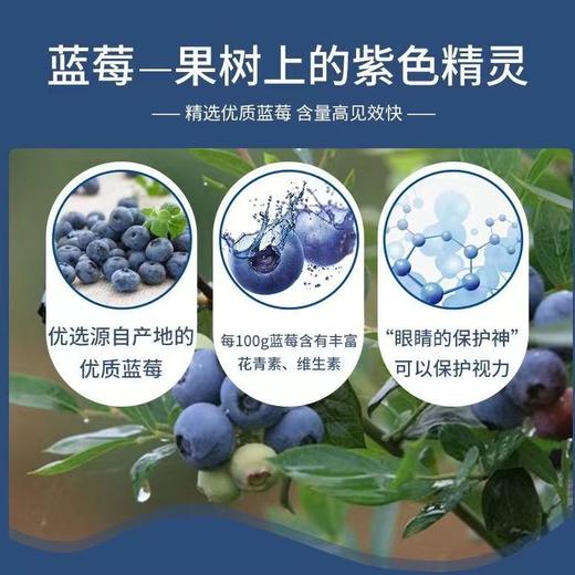 蓝莓明眸丸 眼睛模糊青年熬夜护眼发现新“视”界 商品图3