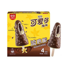 和路雪可爱多棒棒流心脆巧克力口味75克/支