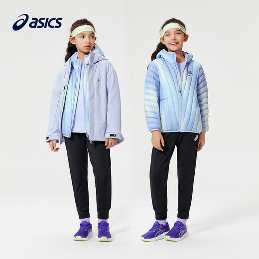 ASICS/亚瑟士童装羽绒服2023冬季新款保暖外套三合一羽绒服两件套 商品图3