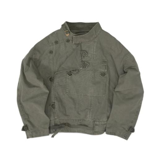 CYCLIC VINTAGE/C23AWJK005/印花瑞典机车夹克外套 商品图0